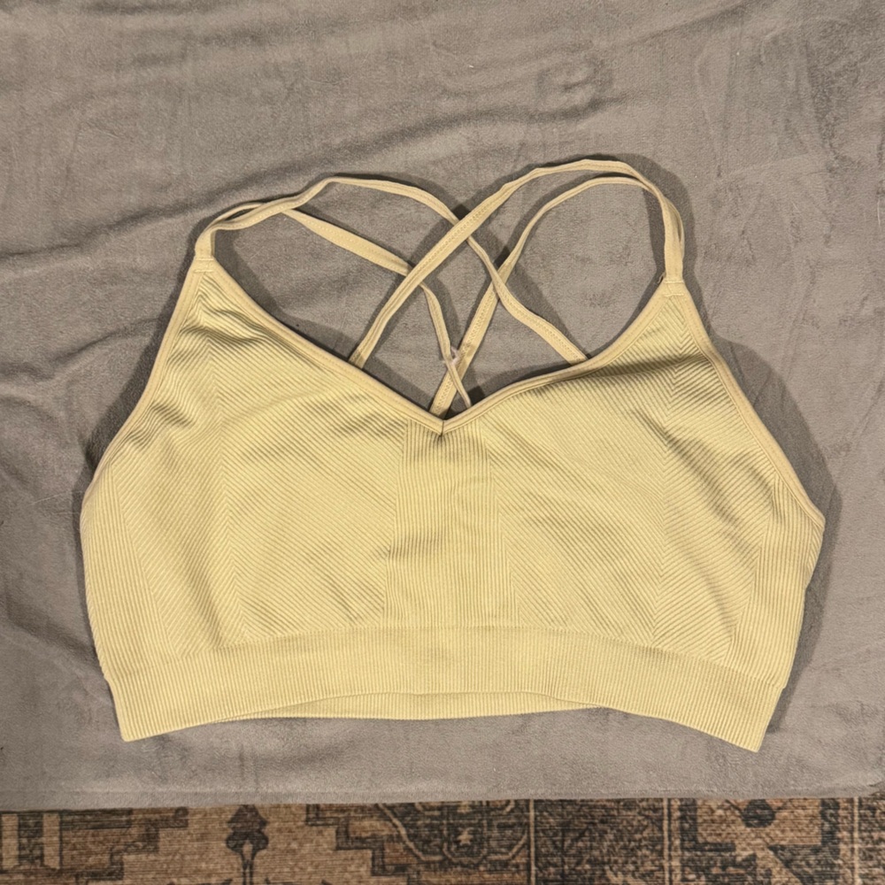 P'tula SEAMLESS Tidal Sports Bra - Dune/Size M